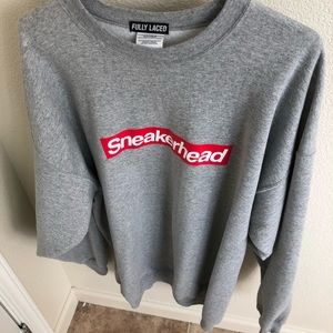 Sneaker head sweater